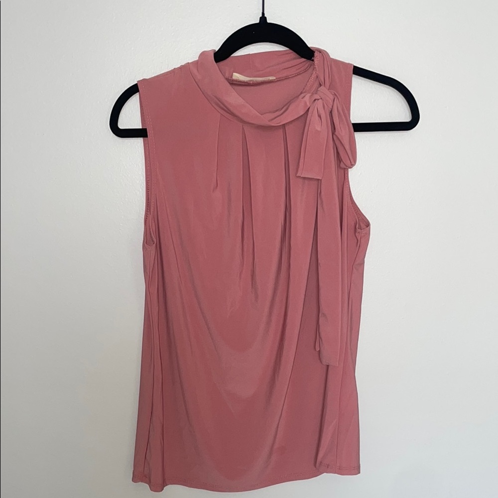 Elegant Pink Sleeveless Top
